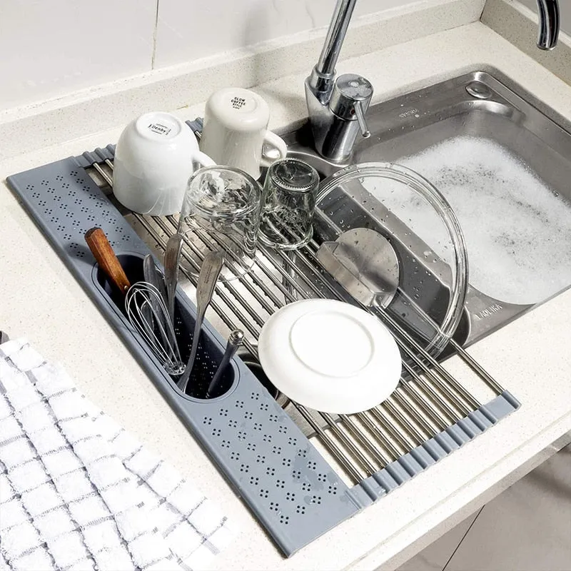 ROLLING SINK RACK