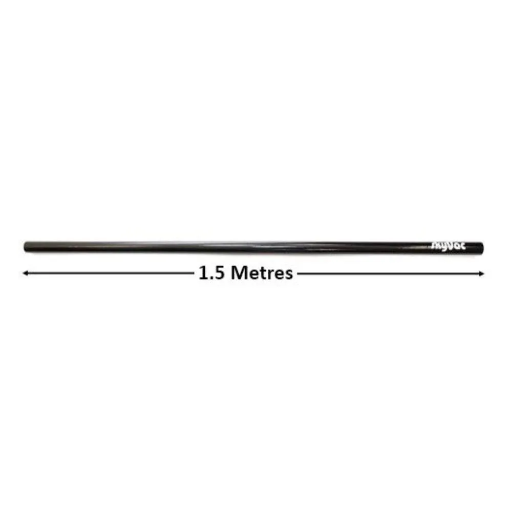 SkyVac Push Fit Carbon Fibre Pole | 44 MM | 1.5 Meter