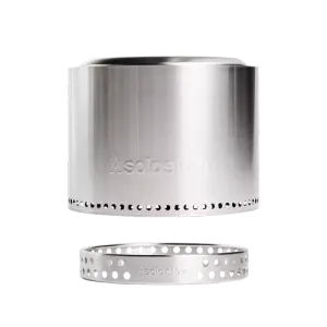 Solo Stove Stainless Steel Bonfire   Stand 2.0 - Portable &amp; "Smokeless"