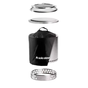 Solo Stove Stainless Steel Ranger Backyard Bundle 2.0 - Portable &amp; "Smokeless"