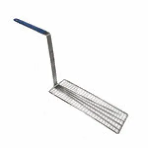 Thunder Group SLFBP014 5 3/4" X 14 1/2" Fry Basket Press, Blue Handle