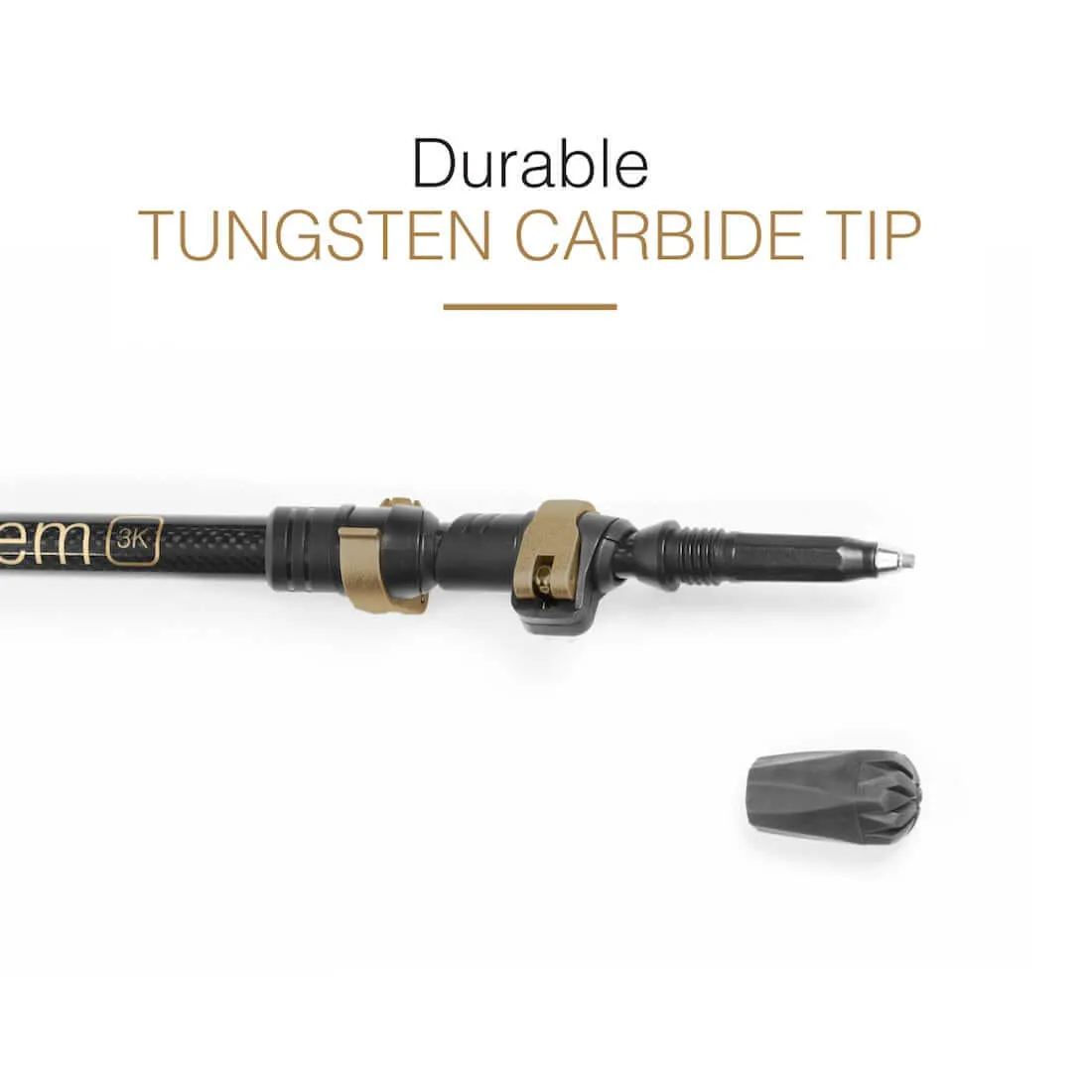 Ultra Light 3K Carbon Fiber Trekking Poles