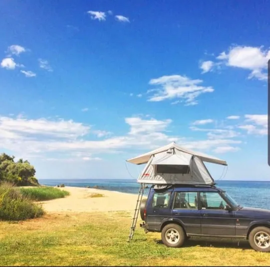 Ventura Deluxe 1.4 Roof Top Tent   LED Lights   Internal Storage Hammock