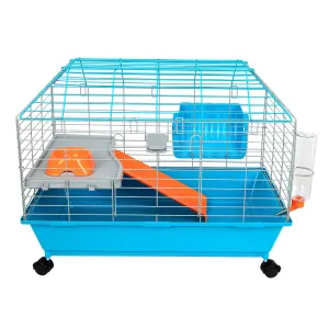 Ware Multi Colored Rooftop Guinea Pig Cage