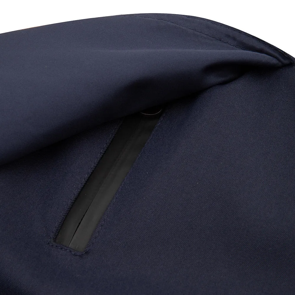 Waterproof Tailored Trenchcoat Navy - Matte